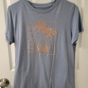 Aeropostale Junior's Classic Crew Gray T-Shirt